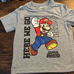 Nintendo Super Mario Gray Short Sleeve Tee